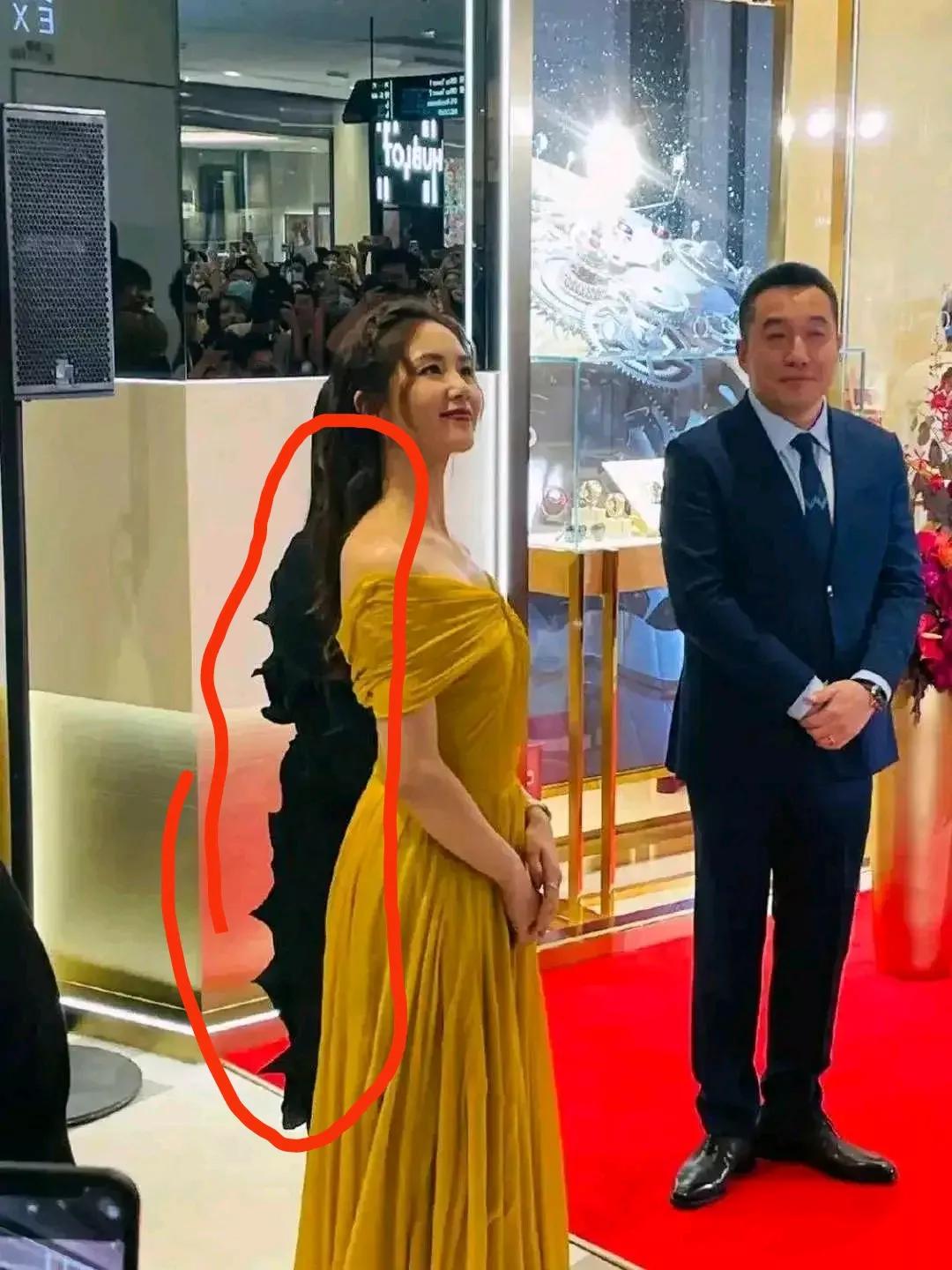 刘诗诗戴的是假发吗？
这么长的头发
能卖不少钱吧
没有十年八年的功夫
长不了这么