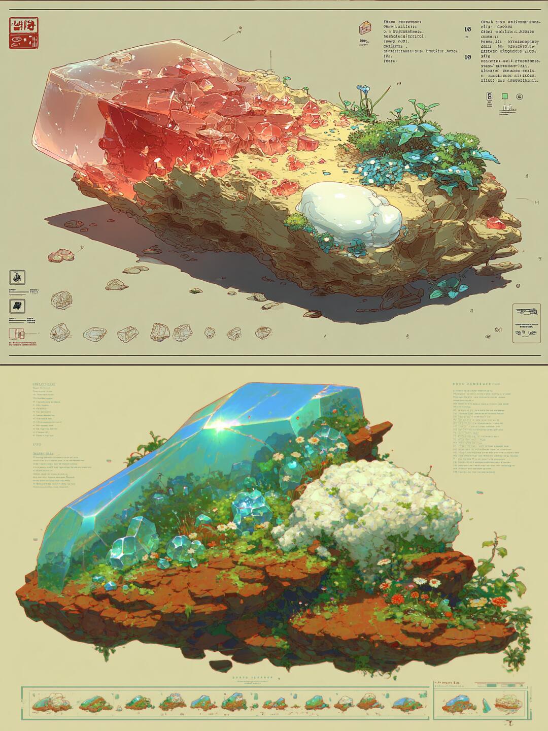 幻想造景/矿石共生系统/附关键词
