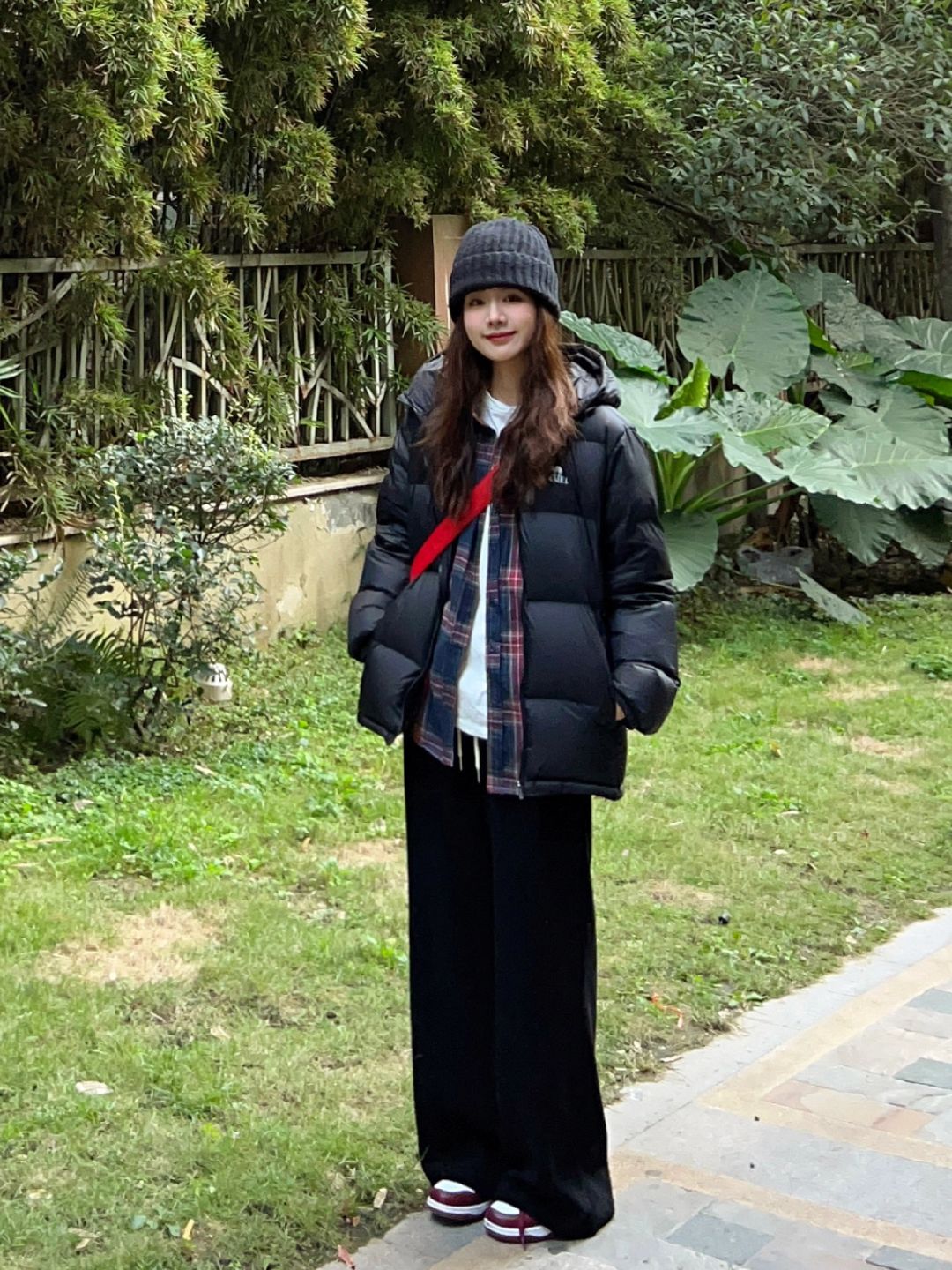🍂入冬也能穿出松弛感~黑色羽绒服冬天的神！