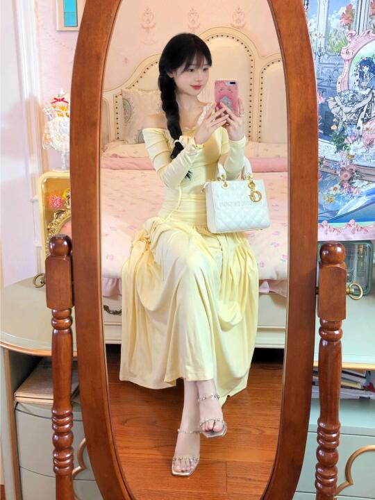 约会穿搭｜绝美柠檬黄小裙子👗🍋