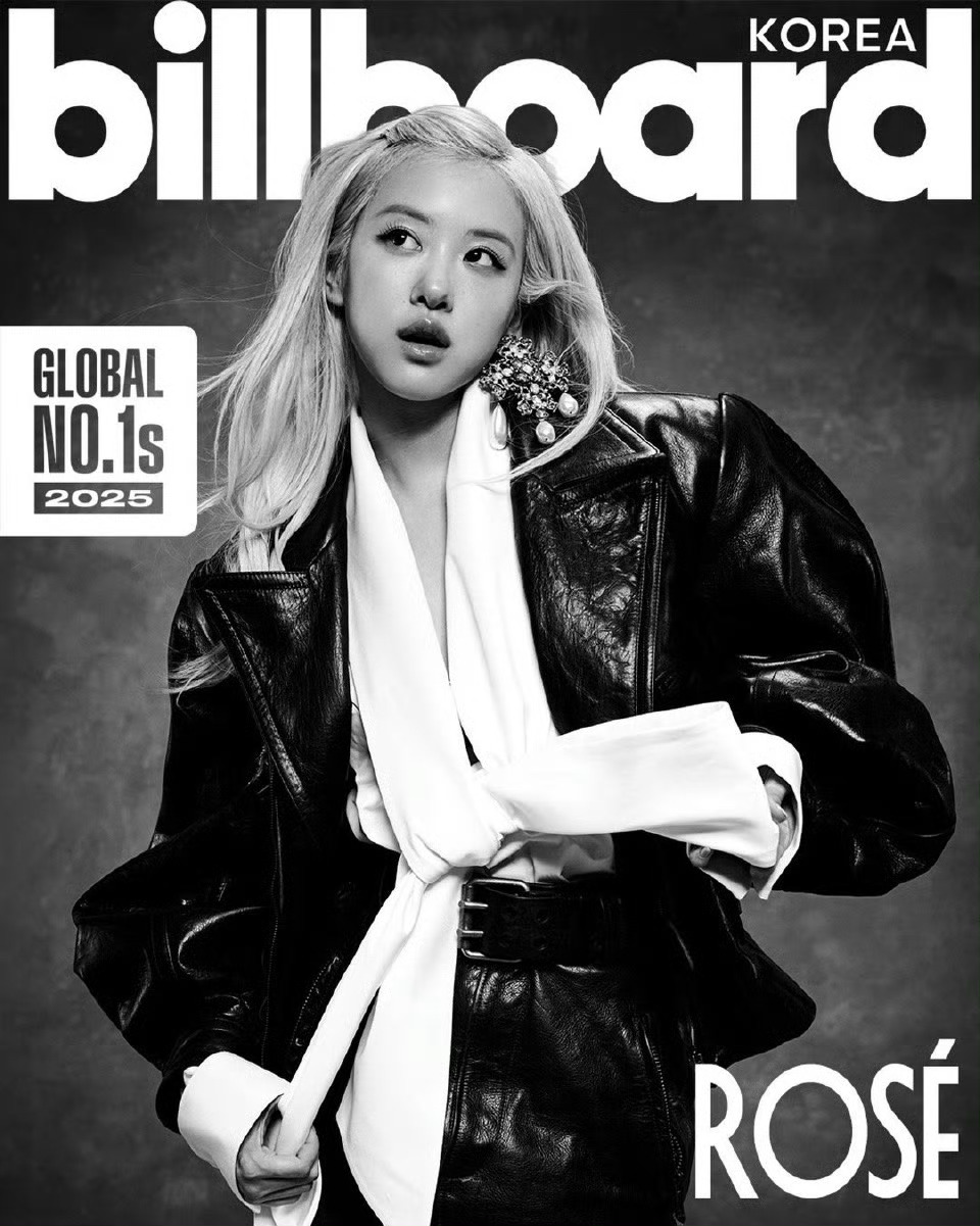 ROSÉ朴彩英 x Billboard Korea 被Billboard评选为“