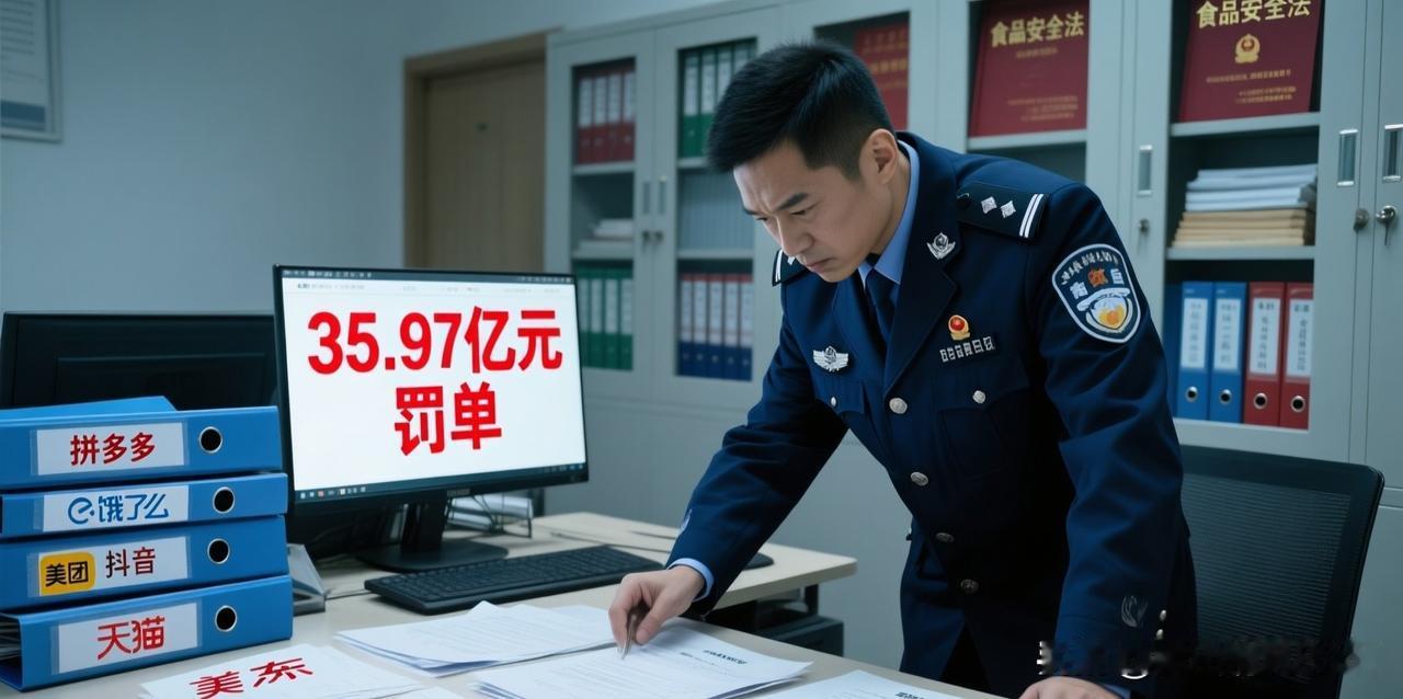 为百姓食品安全把关守门，重罚电商平台，点赞，市场监管总局针对“幽灵外卖”乱象开出