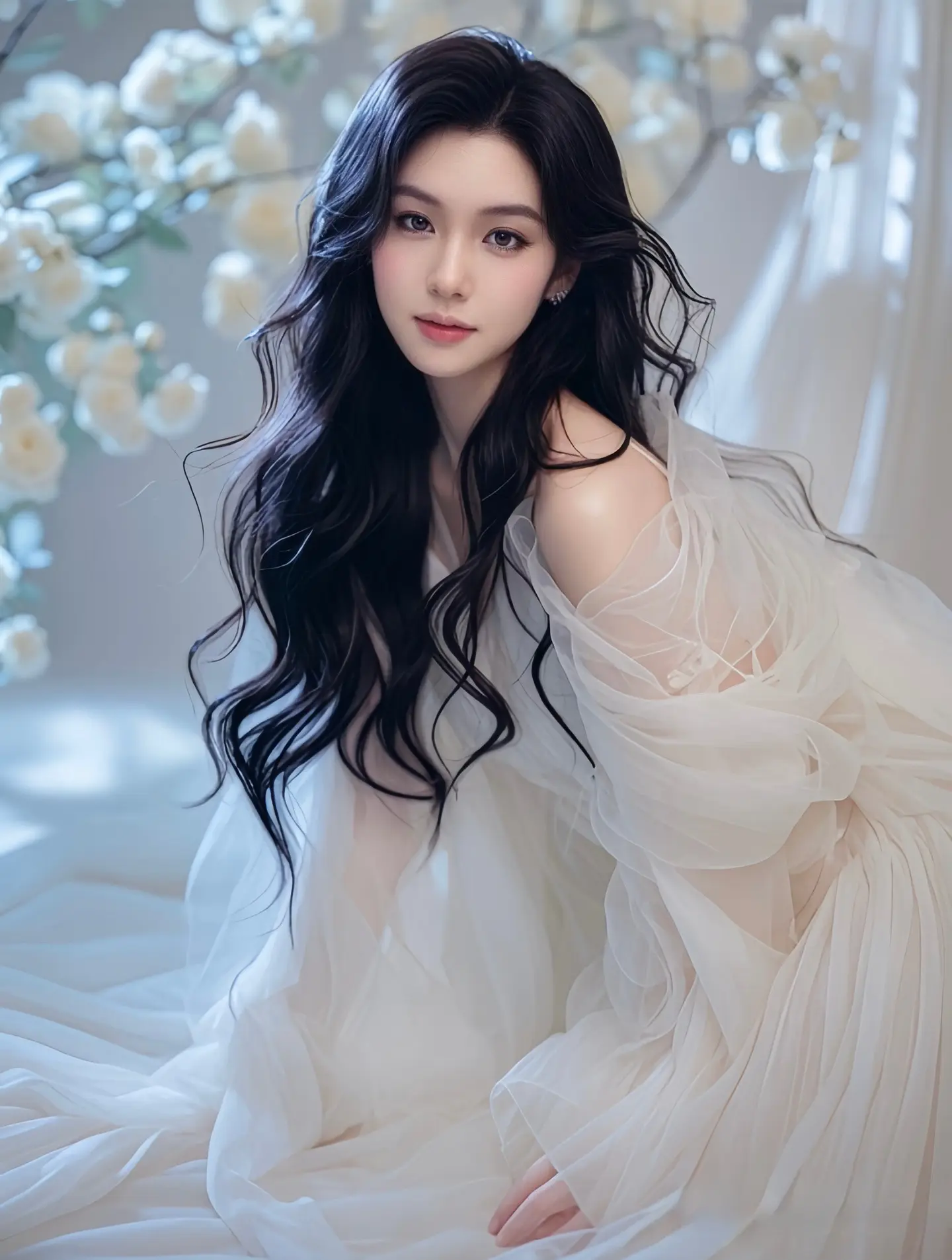 一张初恋脸 优雅知性 白色系