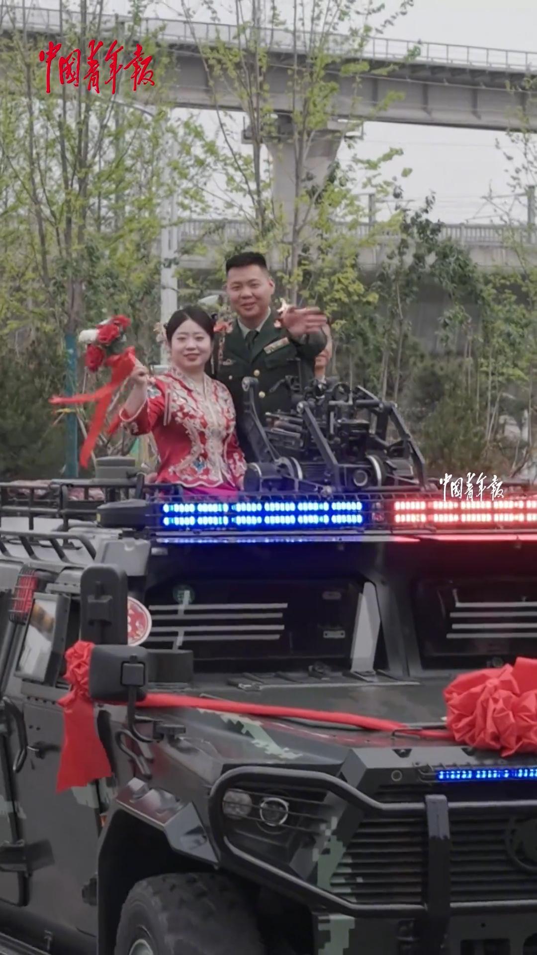 满满幸福溢出屏幕！武警陕西总队百名新人，共同举办集体婚礼！ ​​​