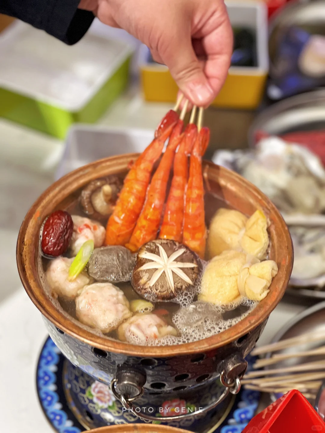 羊肉涮锅也内卷，一次吃遍他家所有羊肉美味