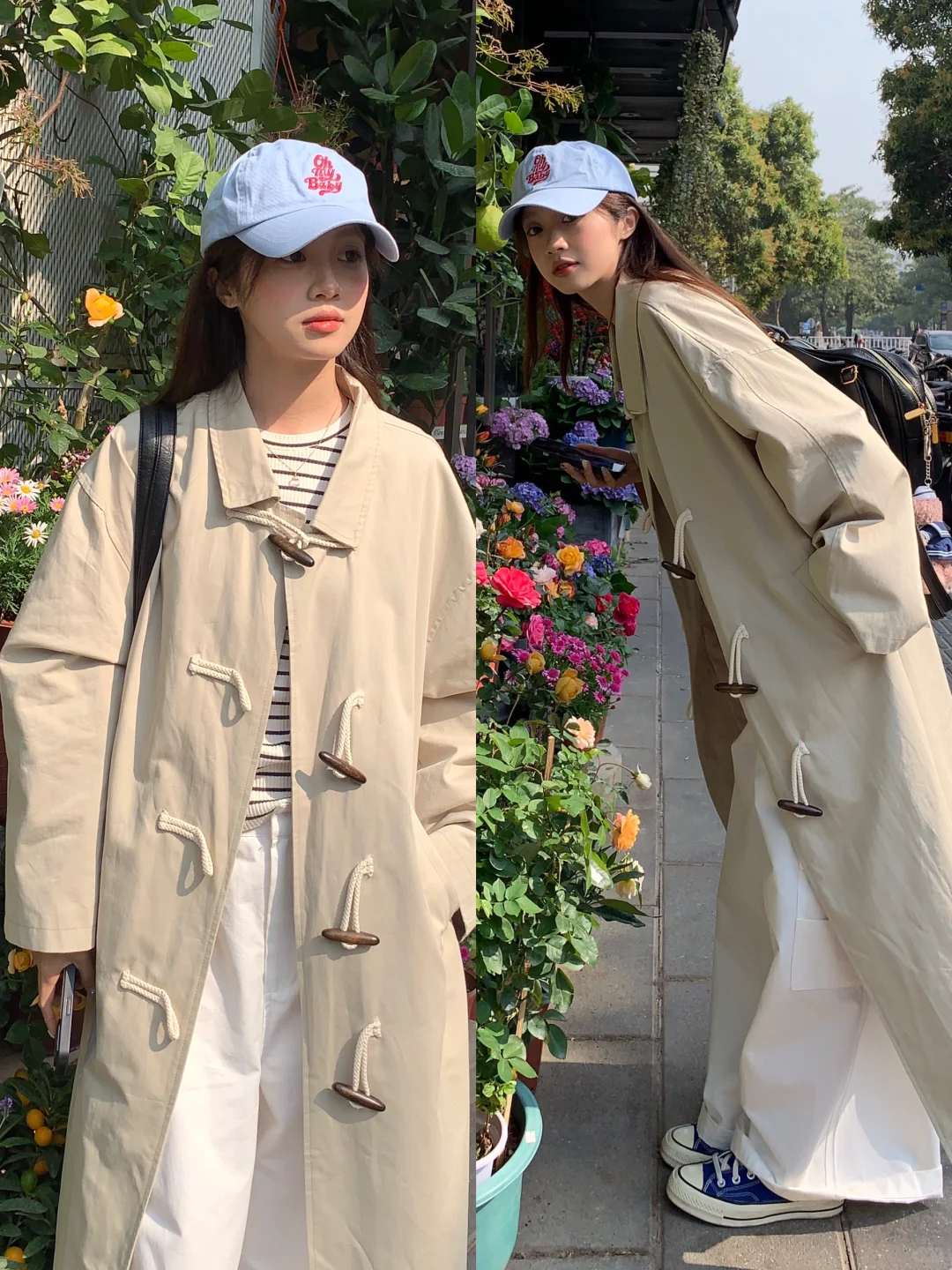 OOTD｜韩里韩气的风衣穿搭