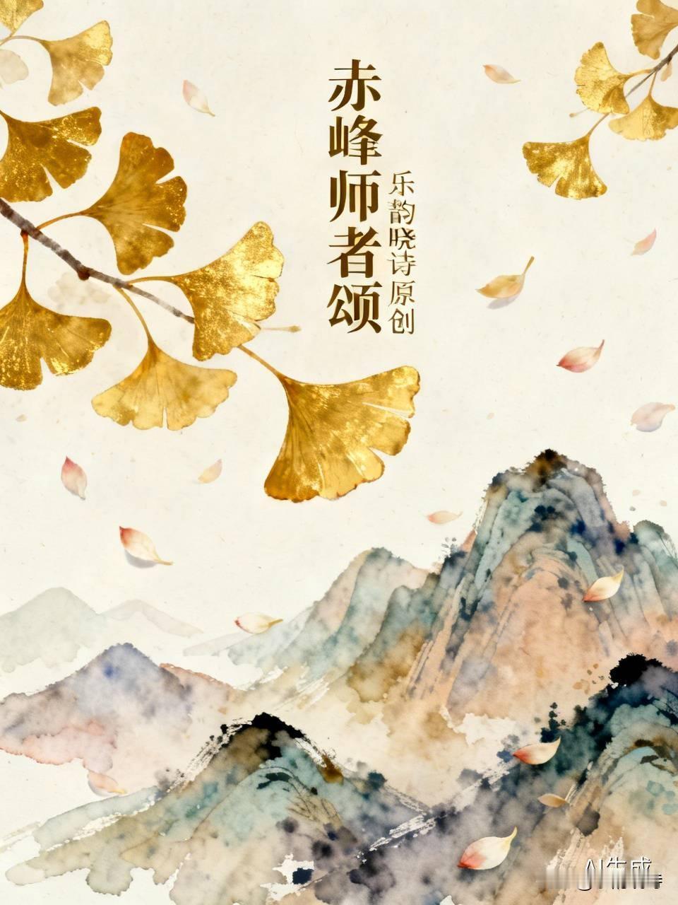 《赤峰师者颂》乐韵晓诗原创:
金风送爽入黉堂，
乐韵诗声漫赤峰。
三尺台前铺锦绣