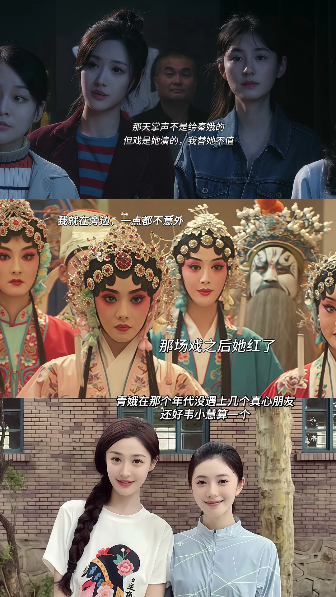 秦娥一句怨言都没有，我反而难受了好久