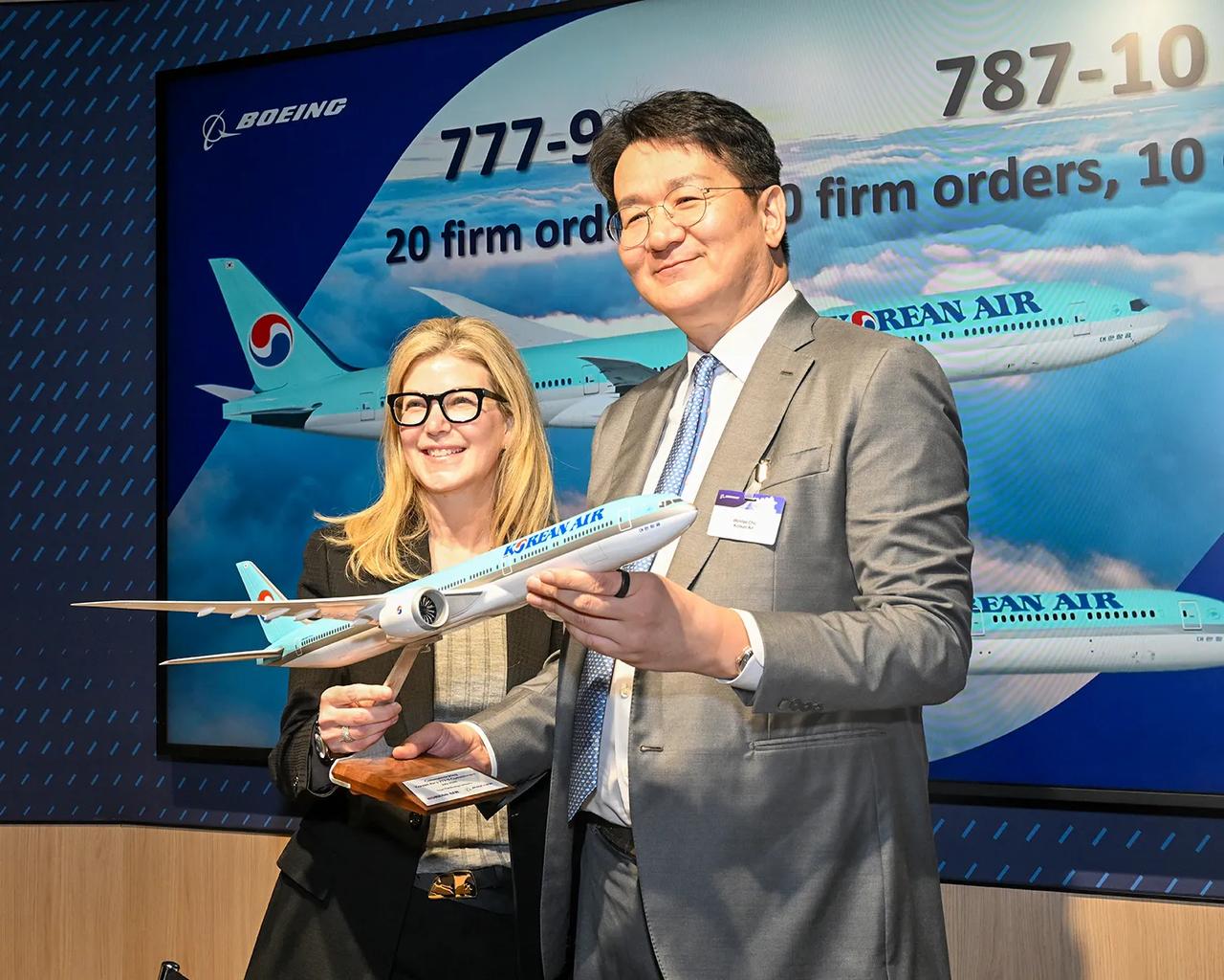 #FIA2024#  大韩航空公司选择扩大其宽体飞机机队，新承诺购买 20 架 
