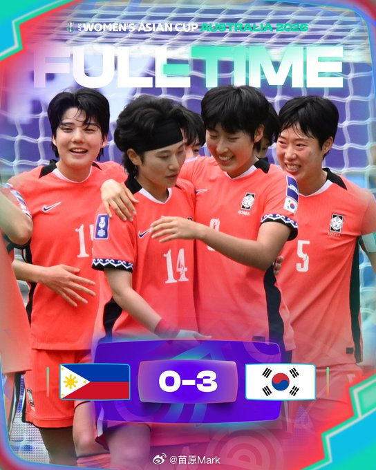 女足亚洲杯 韩国女足的状态在变好，菲律宾跟乌兹别克水平接近，看中国队打乌兹别克几