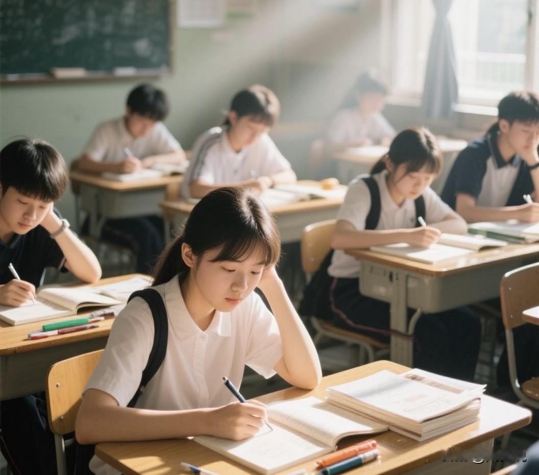 “工作的意义在哪？”一位学校老师发文说，学校出了个奇葩事情，市三模成绩出来，一位