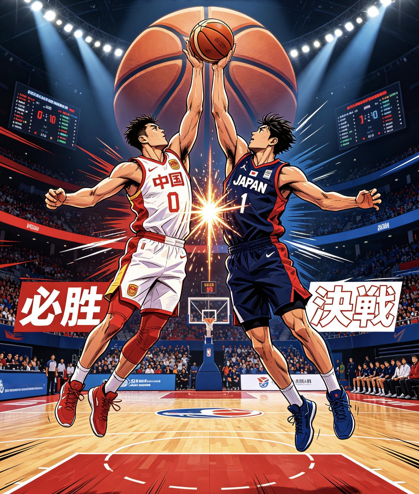 中国男篮vs日本男篮 我靠，怎么安排在今天。。这场比赛背负了太多东西，我相信中国