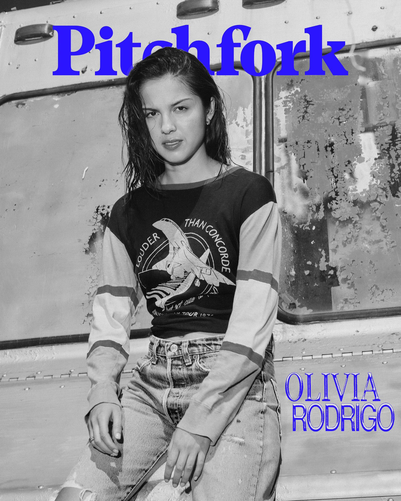 【封面大赏】娅娅Olivia Rodrigo登上《婊叉/Pitchfork》杂志