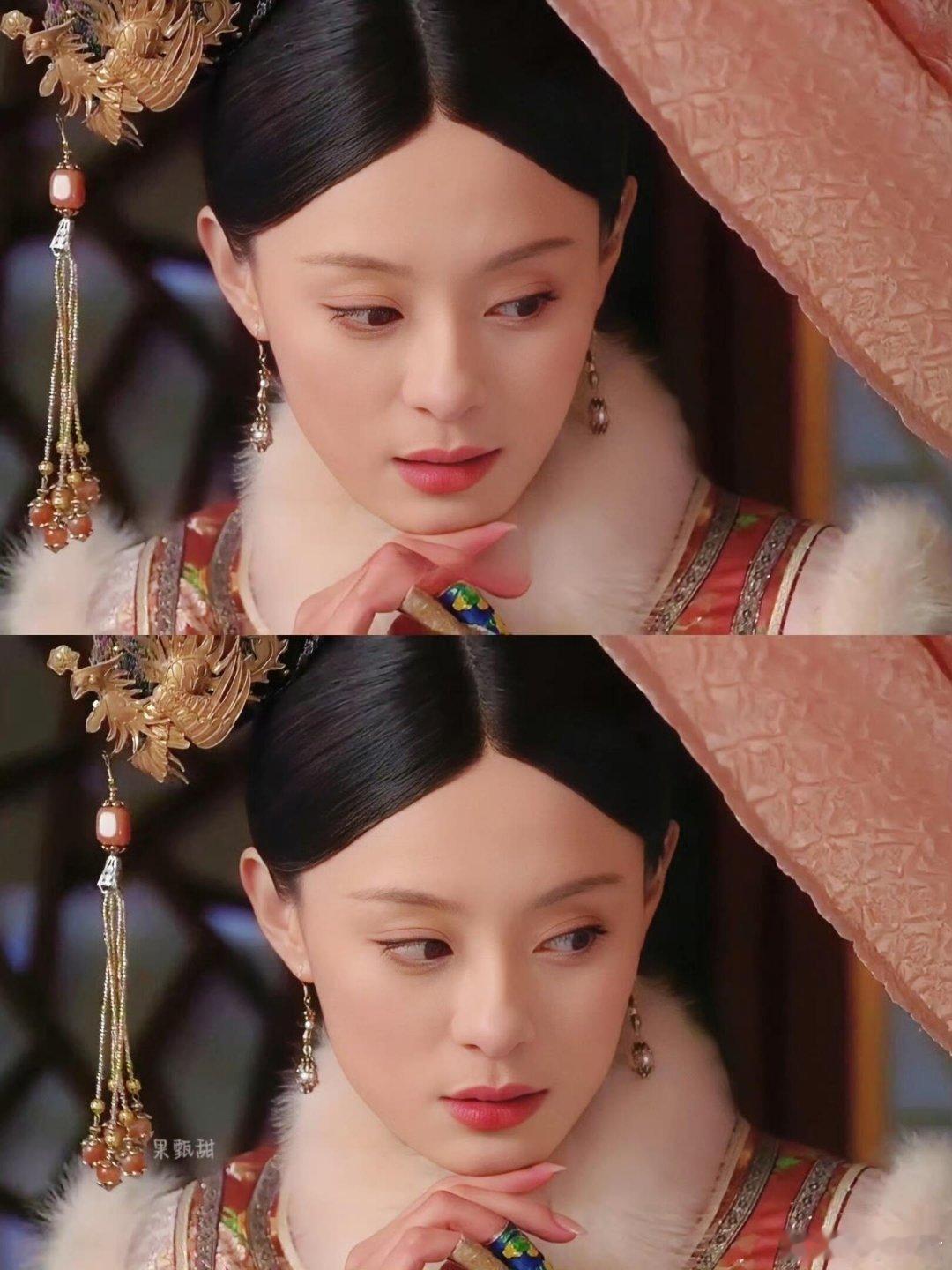 孙俪美回甄嬛时期孙俪一笑，我就忘了我是谁，满脑子都是“逆风如解意”，快赐我个回眸