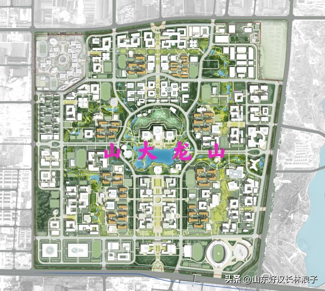 山东大学龙山校区（创新港）一期市政工程～～

位于济南市章丘区圣井街道，是服务校