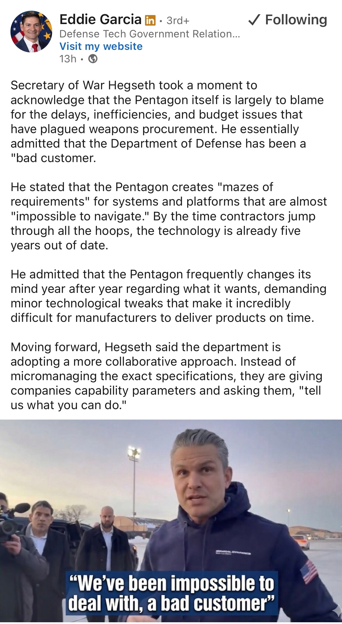 烽火问鼎计划 虽然即便是作为菌迷们的我们都能看出来，不过帝国🇺🇸战争部长海格