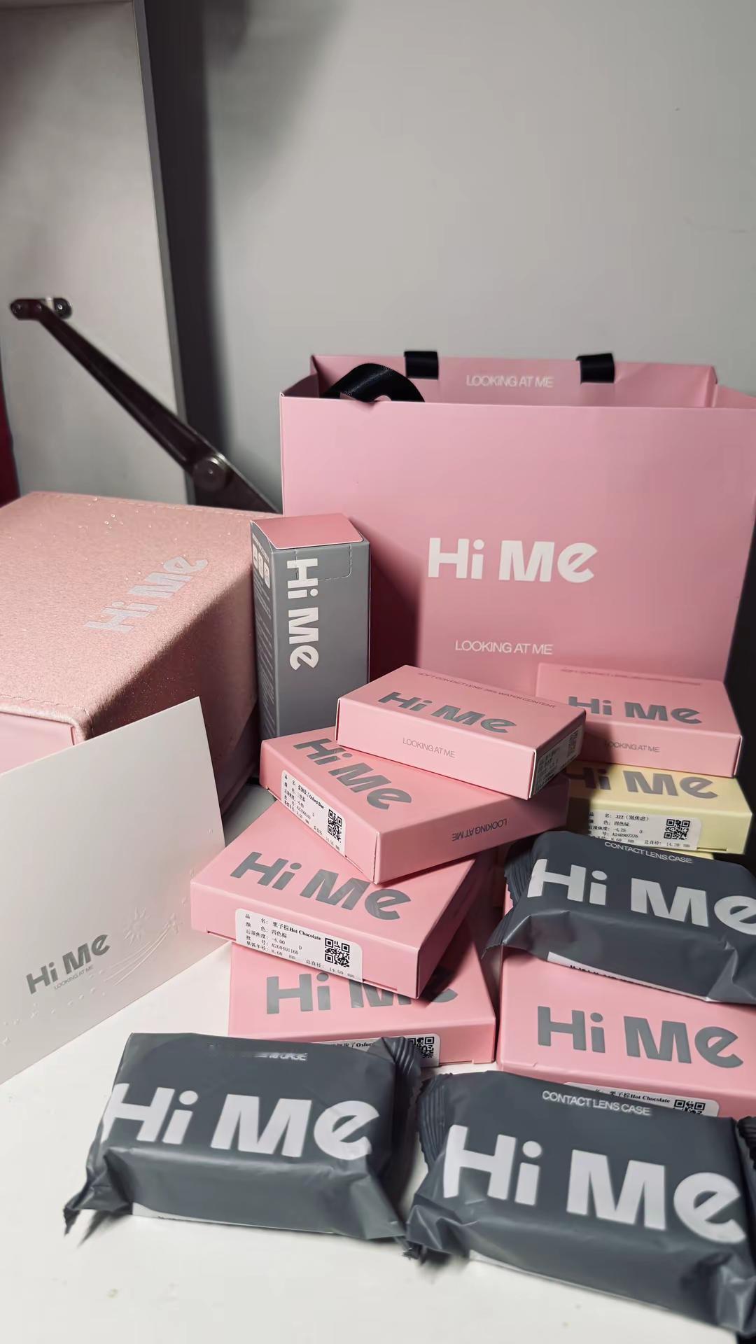 你说戴美瞳伤眼睛却总有人费尽心思给你买最贵最好的hime美瞳