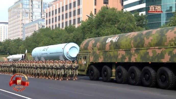 东风 61 、轰 20、096，三位一体核威慑完整成型，究竟是什么情况？
去年九