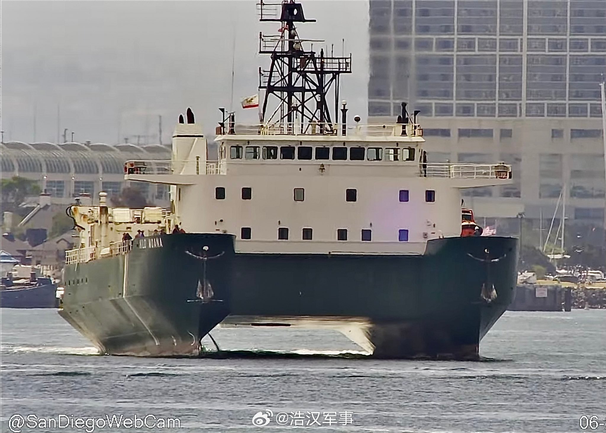 全球武器装备盘点每天认识一件兵器烽火问鼎计划 R/V Kilo Moana（AG