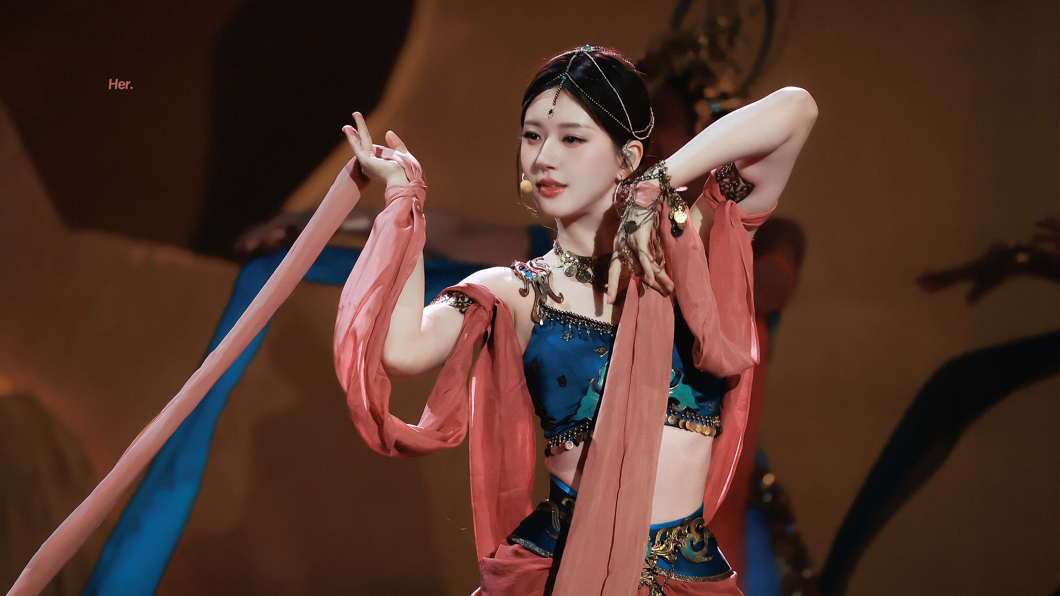 壁画上的神女露思 ​​​