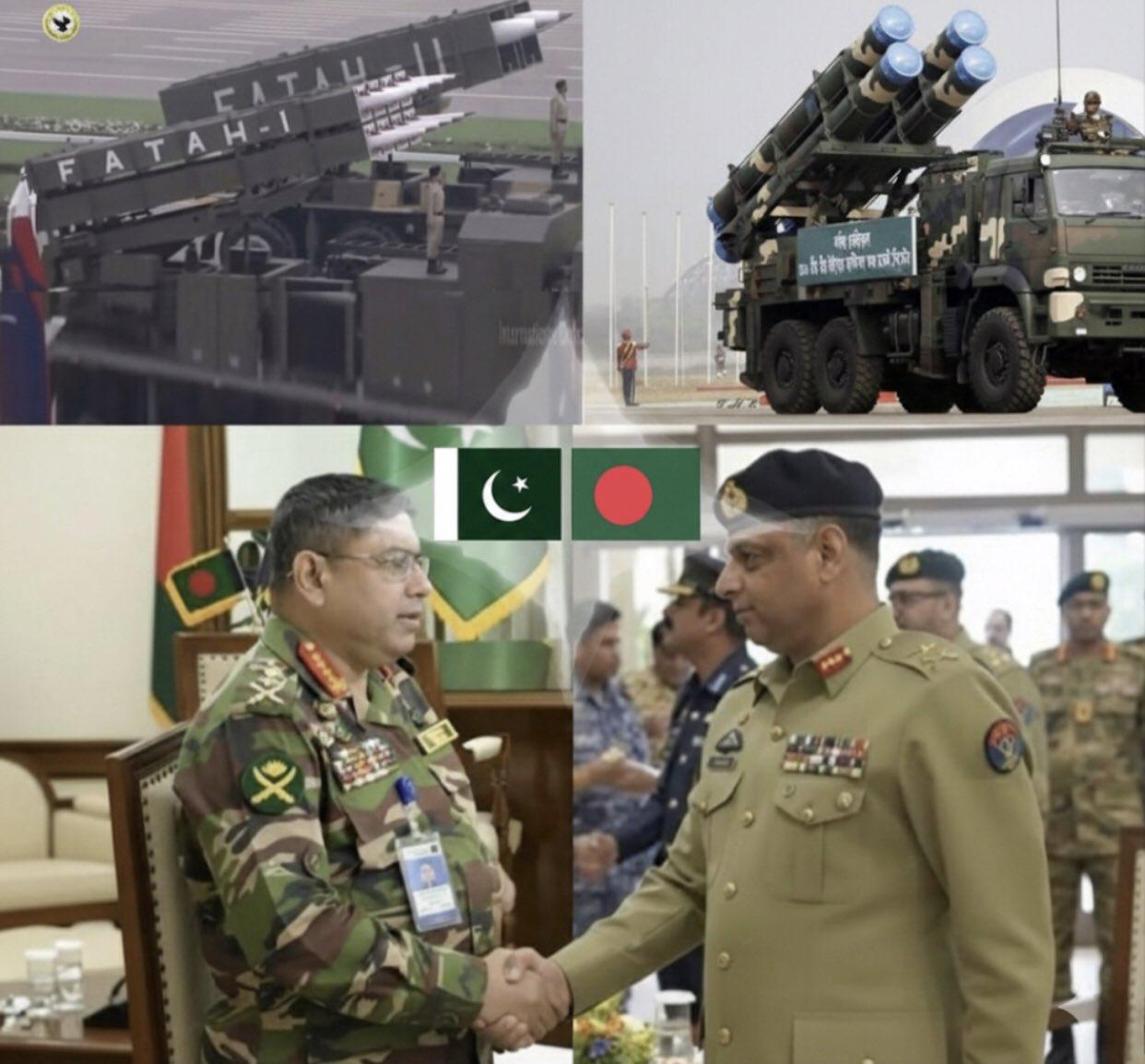 新闻快讯——印巴关系紧张之际，孟加拉国或与巴基斯坦签署防务协定，此举意义重大