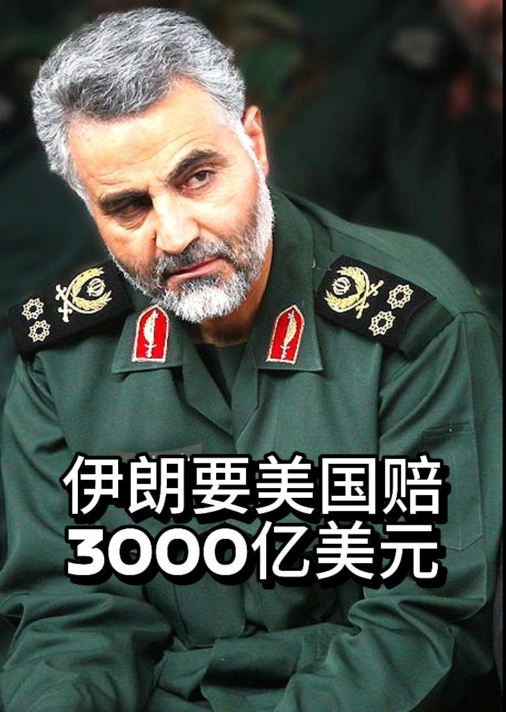 伊朗要求美国赔偿3000亿美元！

一份在社交媒体传播的清单显示，伊朗要求美国在