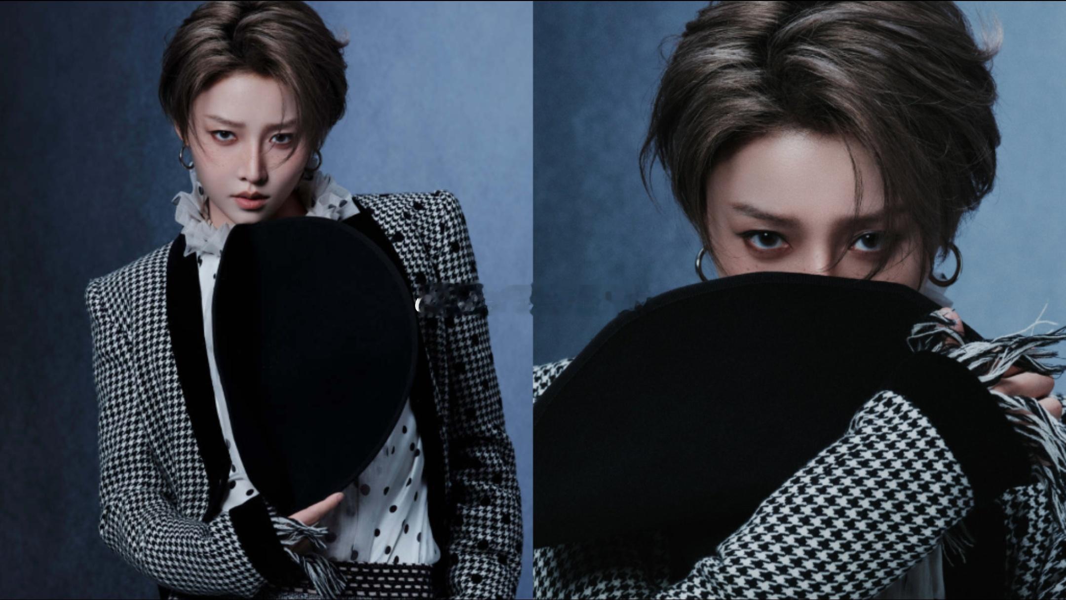 刘雨昕爱奇艺尖叫之夜出图。 