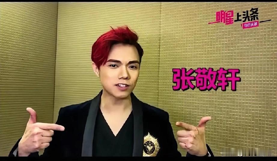 同学群问一个爱思考、说话特有深度的哥们，怎么评价张敬轩？这哥们说：“歌好听，人有