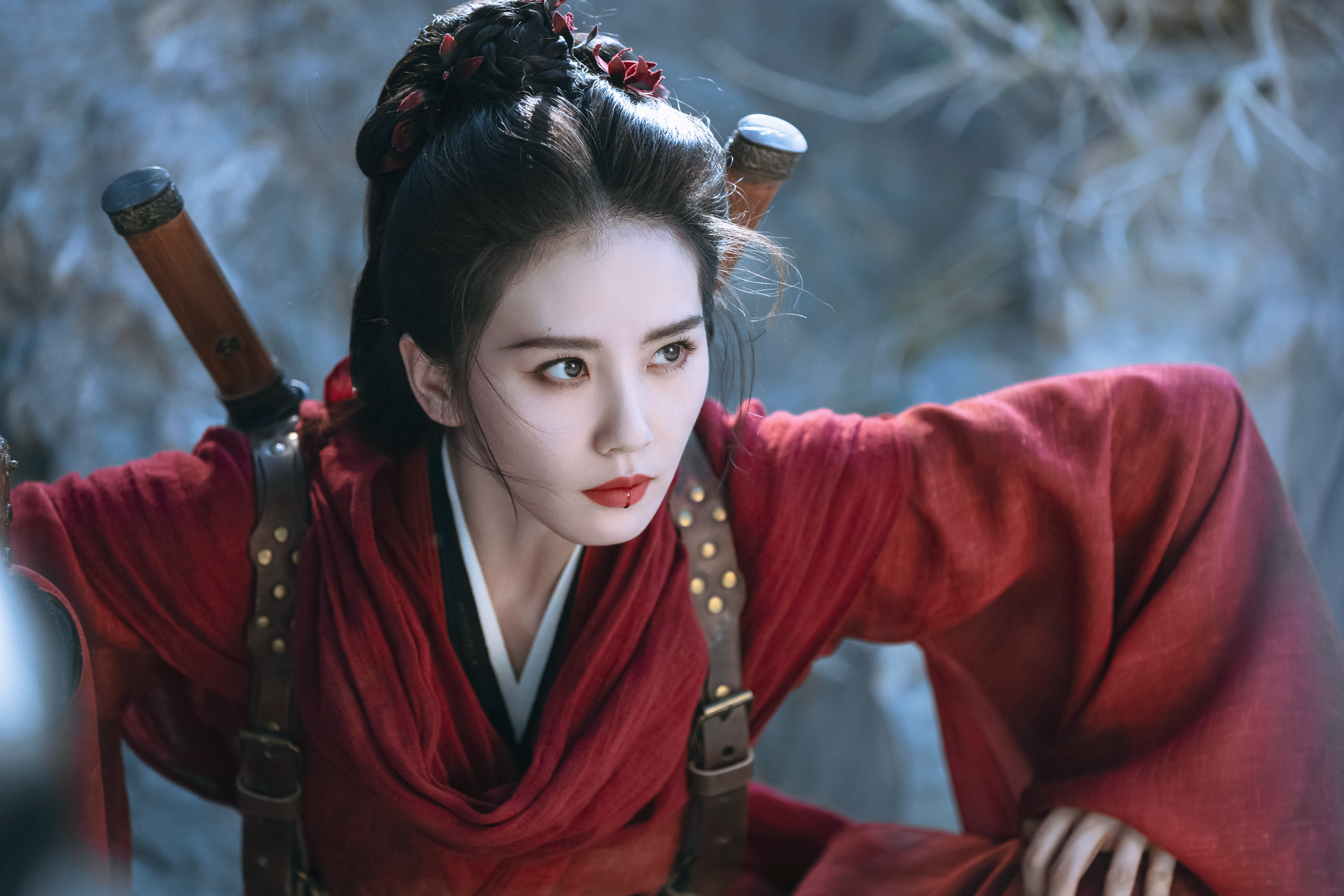 修‖一念关山任如意这套红衣图至今还有人在模仿，刘诗诗内娱风向标 ​​​