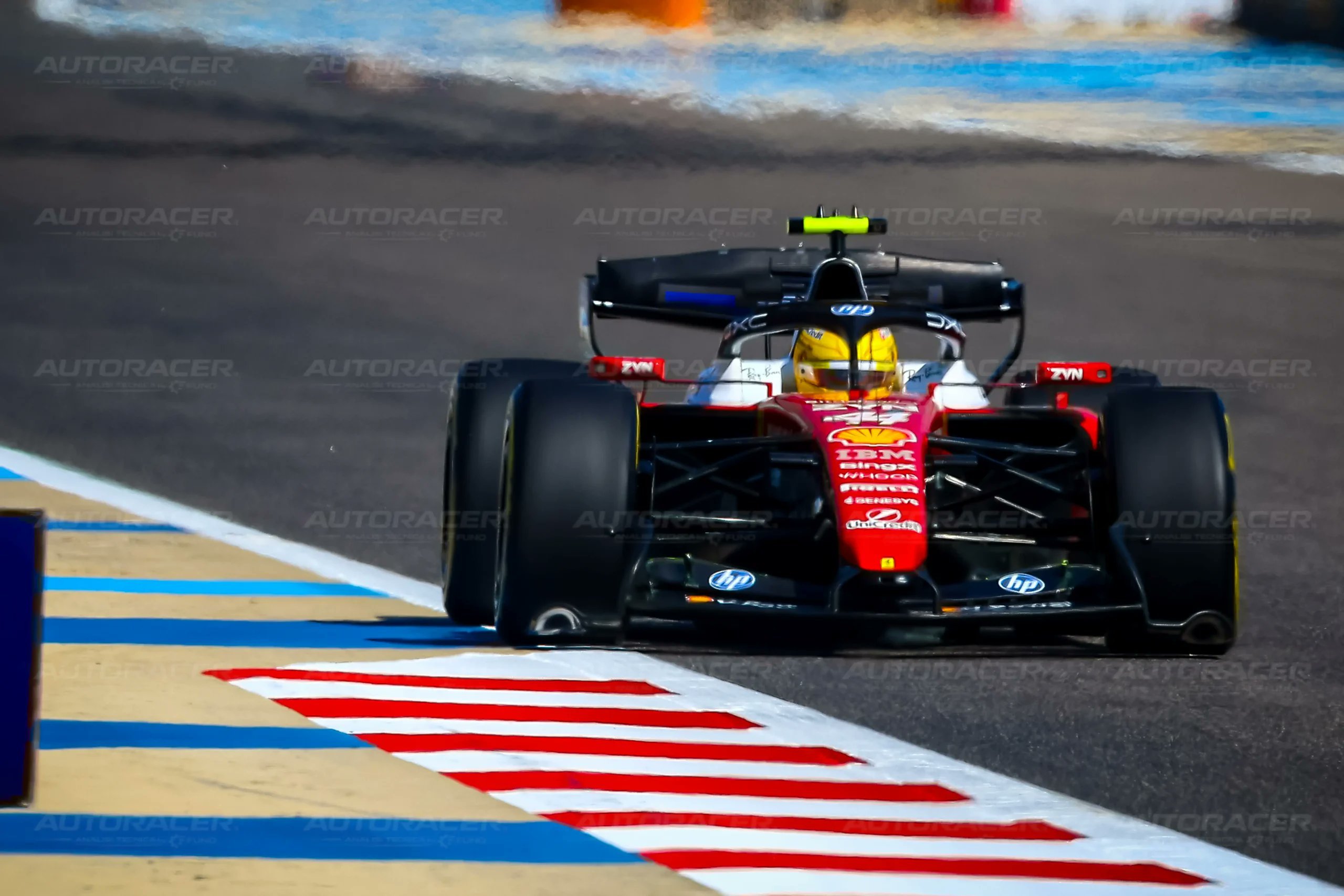 法拉利的新尾翼打开后襟翼会完全翻转😳F12026F1季前测试