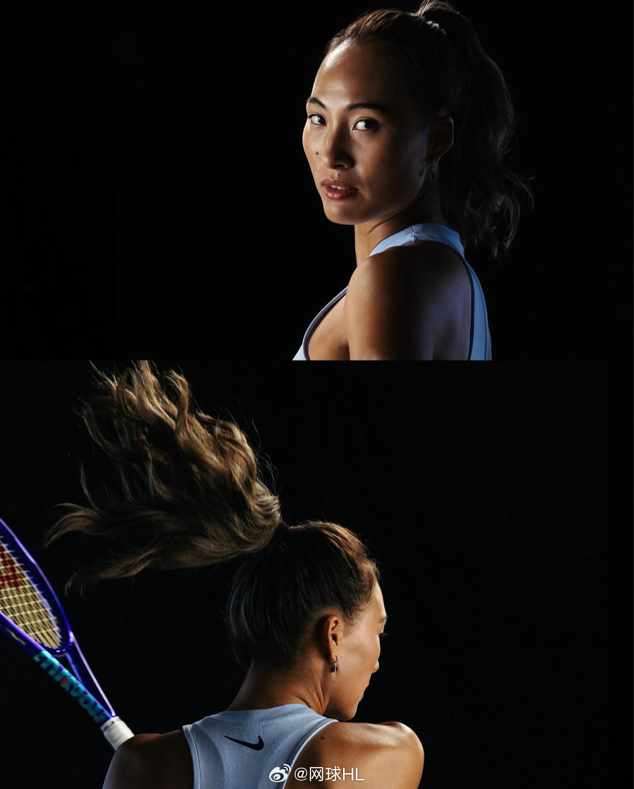 🇨🇳郑钦文拍摄WTA宣传照！网球talking大会
