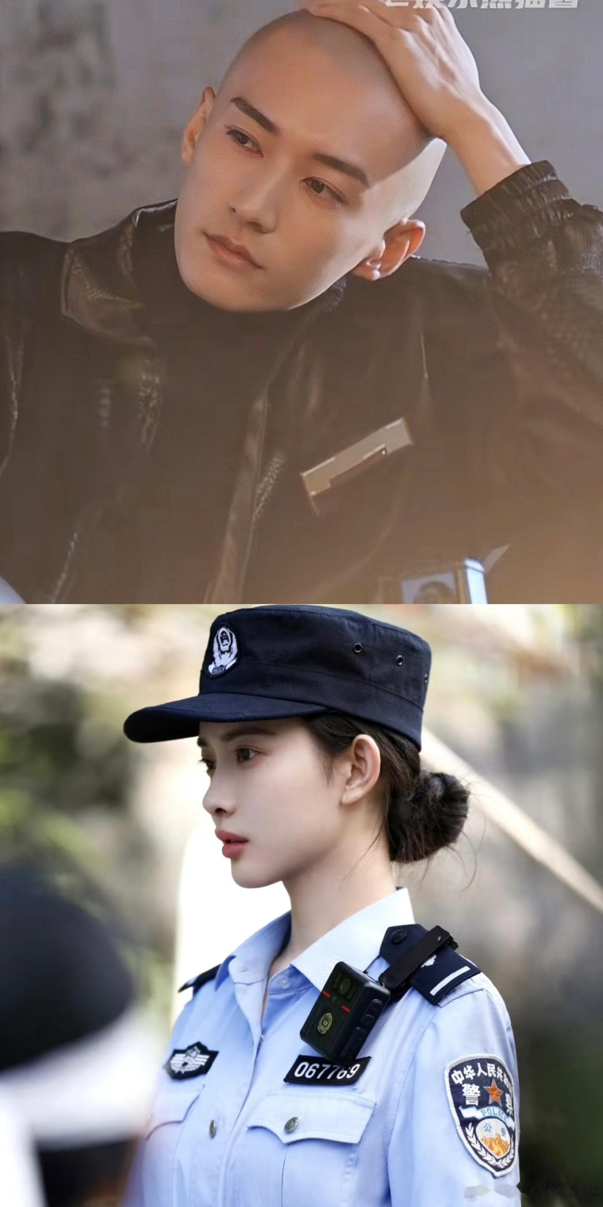 求刘学义孟子义二搭！感觉他俩演黑道大哥和女警也挺有cp感的[思考][思考]！刘学