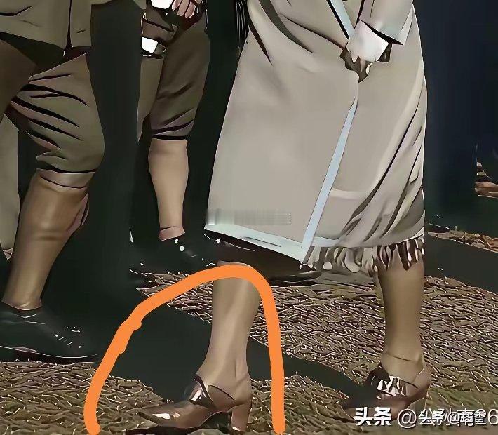 多奢侈啊，半个多世纪以前宋的猪蹄鞋，到现在也绝对的高级时尚！ 