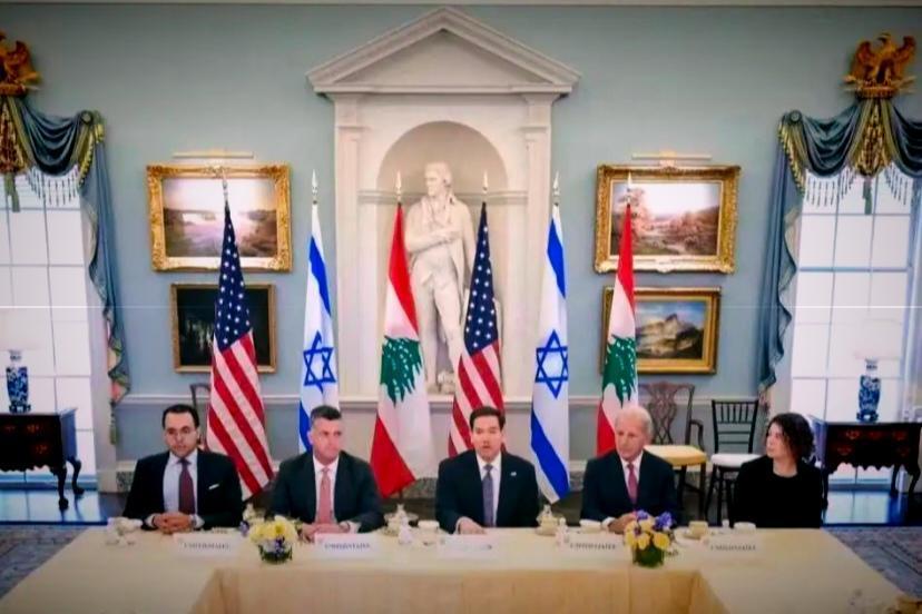 以黎要坐下来谈了，这回是真的

华盛顿那边刚开完一场三方会，以色列、黎巴嫩、美国