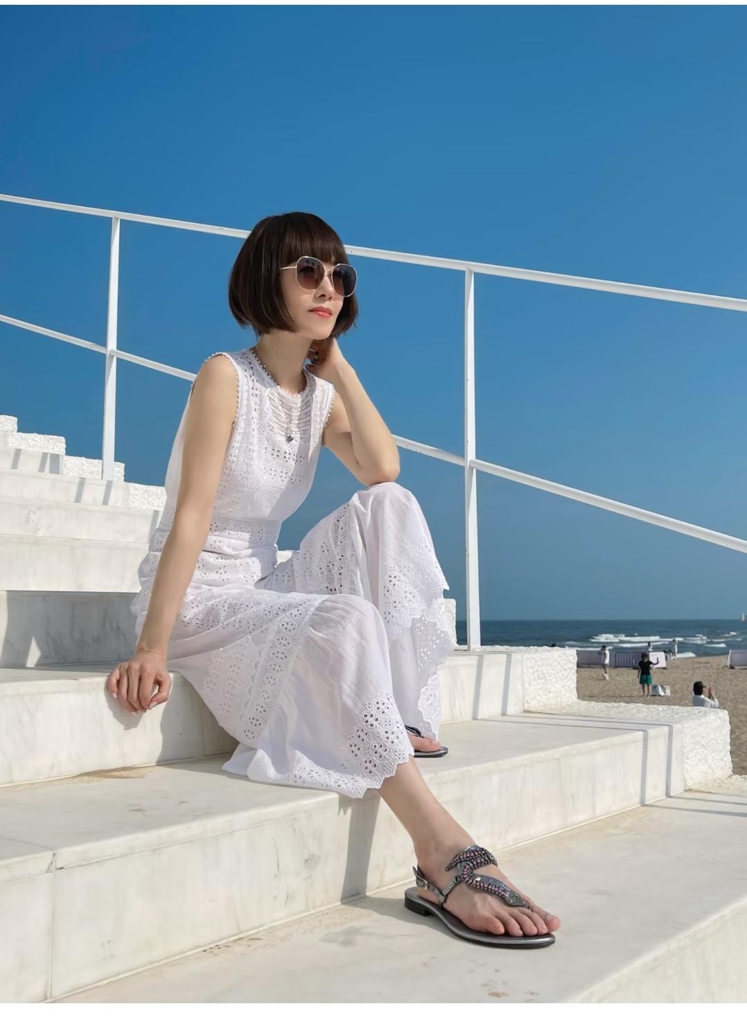 鲁豫，五十多岁的人了，还有少女感，真是绝了。