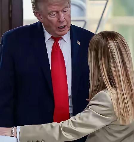 G7峰会后，特朗普和梅洛尼的“合影风波”闹得沸沸扬扬。6月19日特朗普爆料梅洛尼