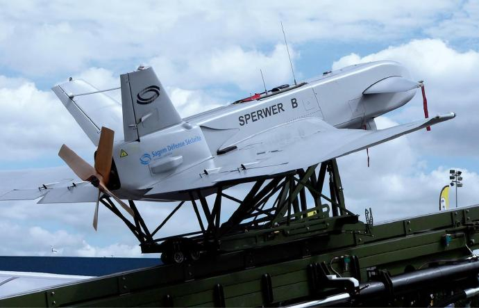 每天认识一件兵器 法国“雀鹰”无人机“雀鹰”（Sperwer）是法国萨基姆公司研