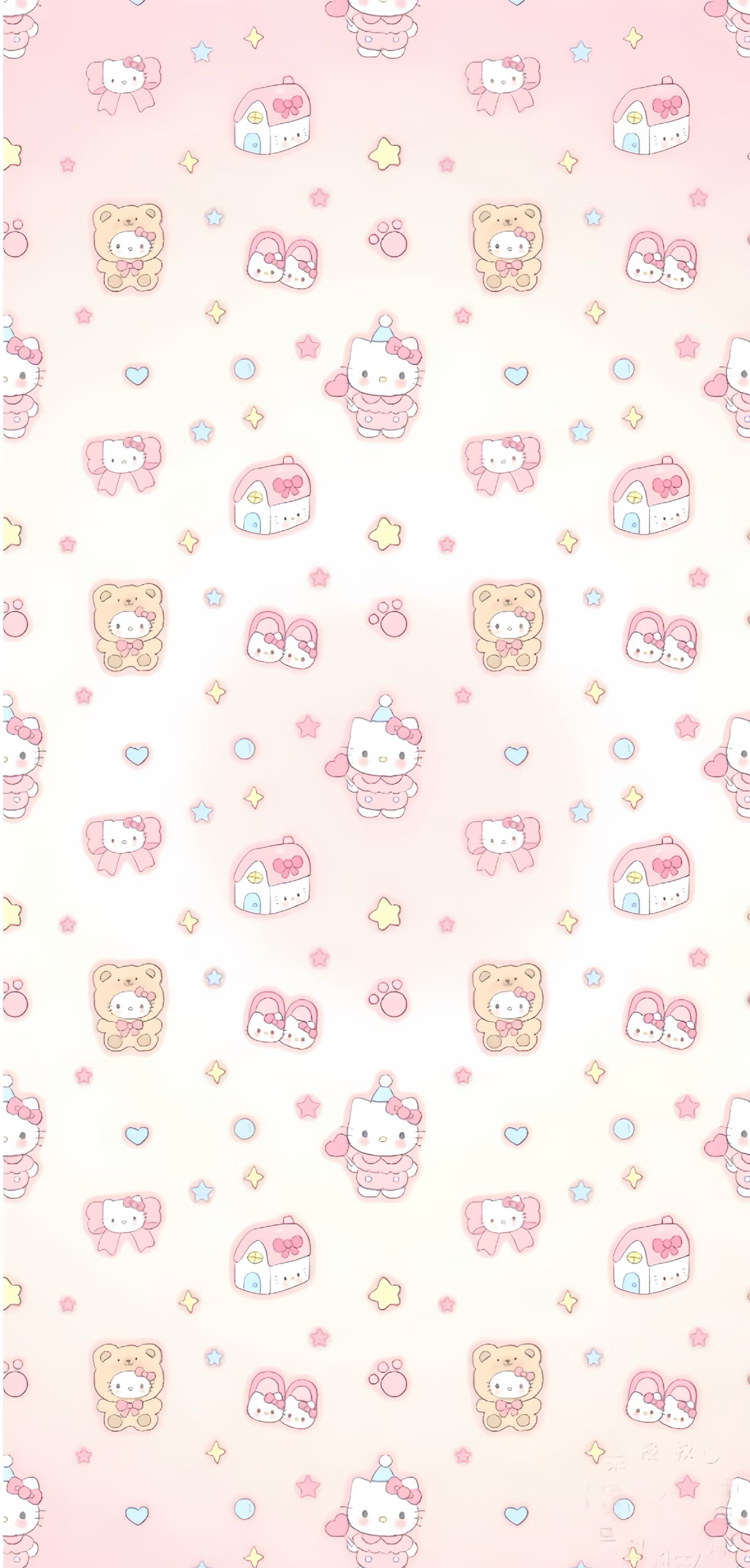 Hello Kitty壁纸分享三丽鸥｜粉色壁纸｜少女心壁纸｜甜美壁纸｜可爱壁纸｜