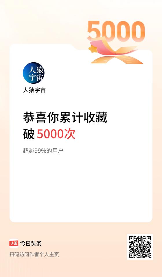 我在头条累计收藏破5000次啦！