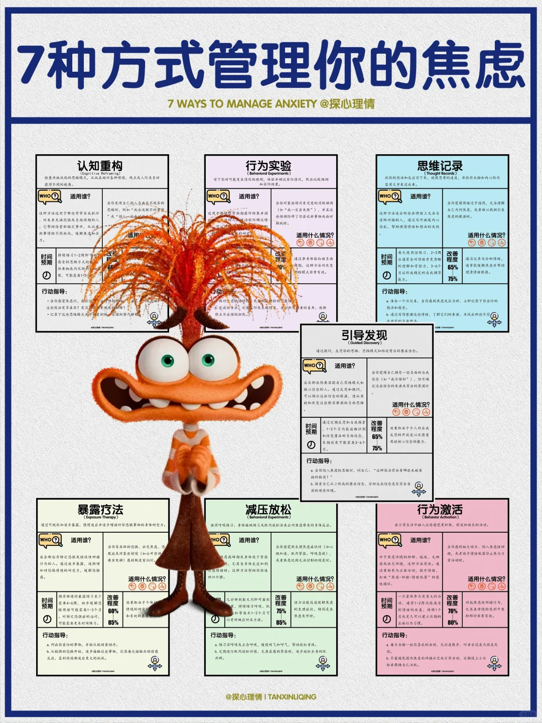 7种方式管理你的焦虑