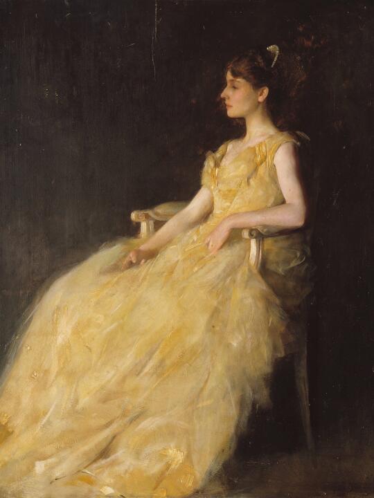 艺术家分享丨Thomas Wilmer Dewing