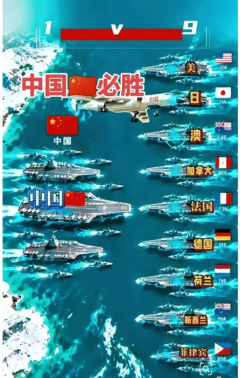中国人请记住“利剑27”联合军演的九个国家是：美国、日本、澳大利亚、加拿大、菲律