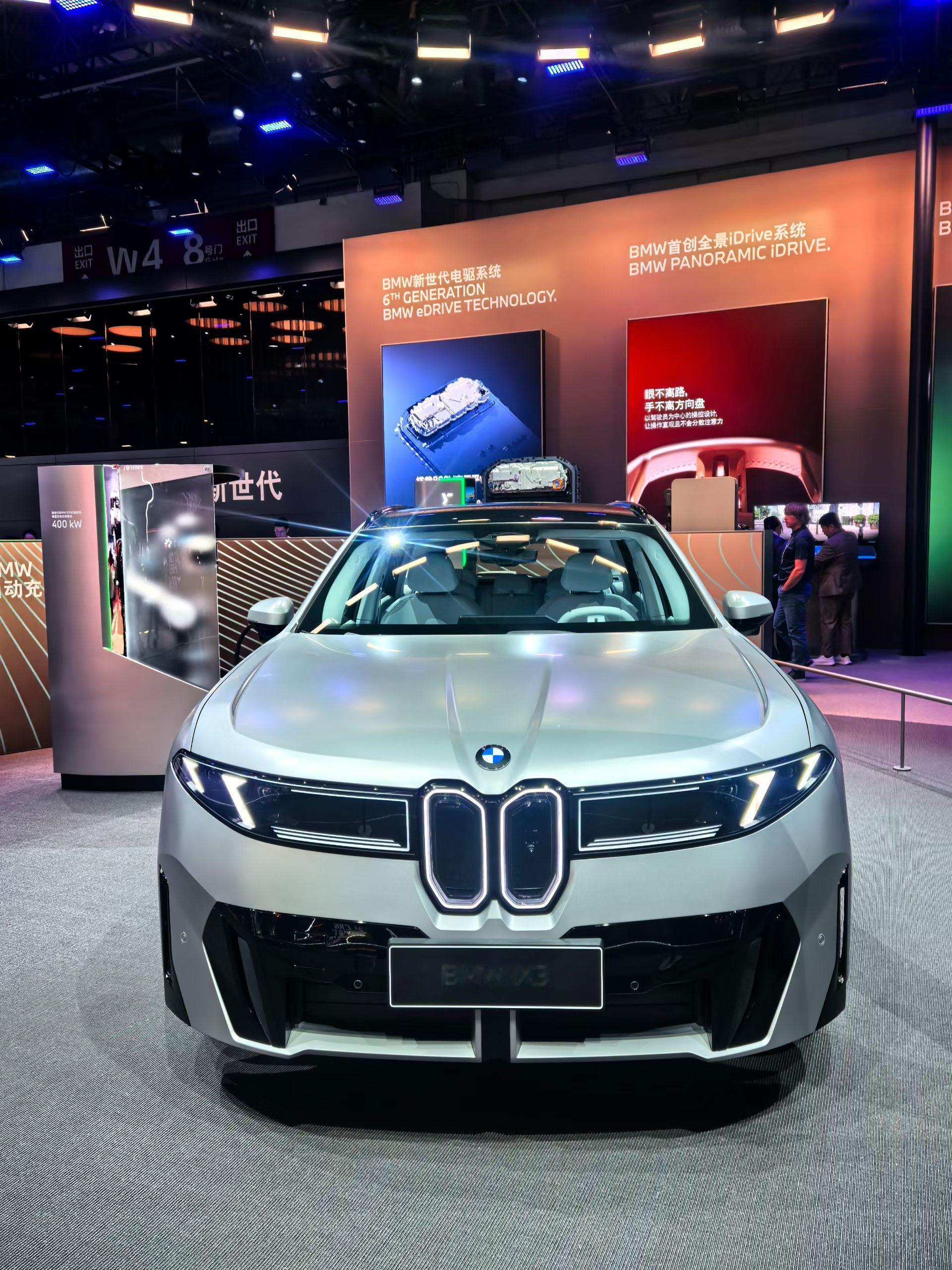 看多了也就看顺眼了，BMW新世代 iX3，真洋气！百家车坛