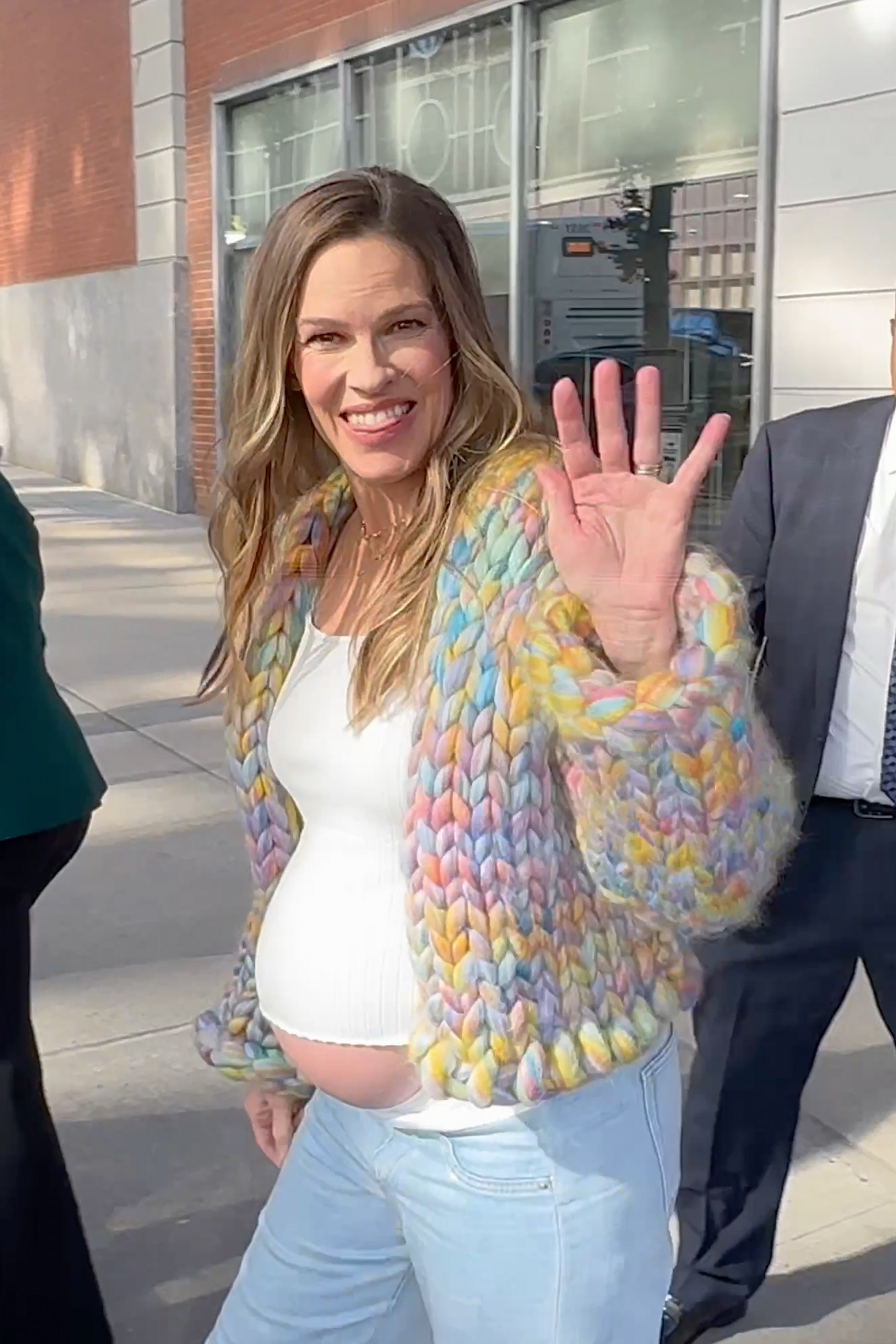 Hilary Swank 15日纽约外出 ​​​