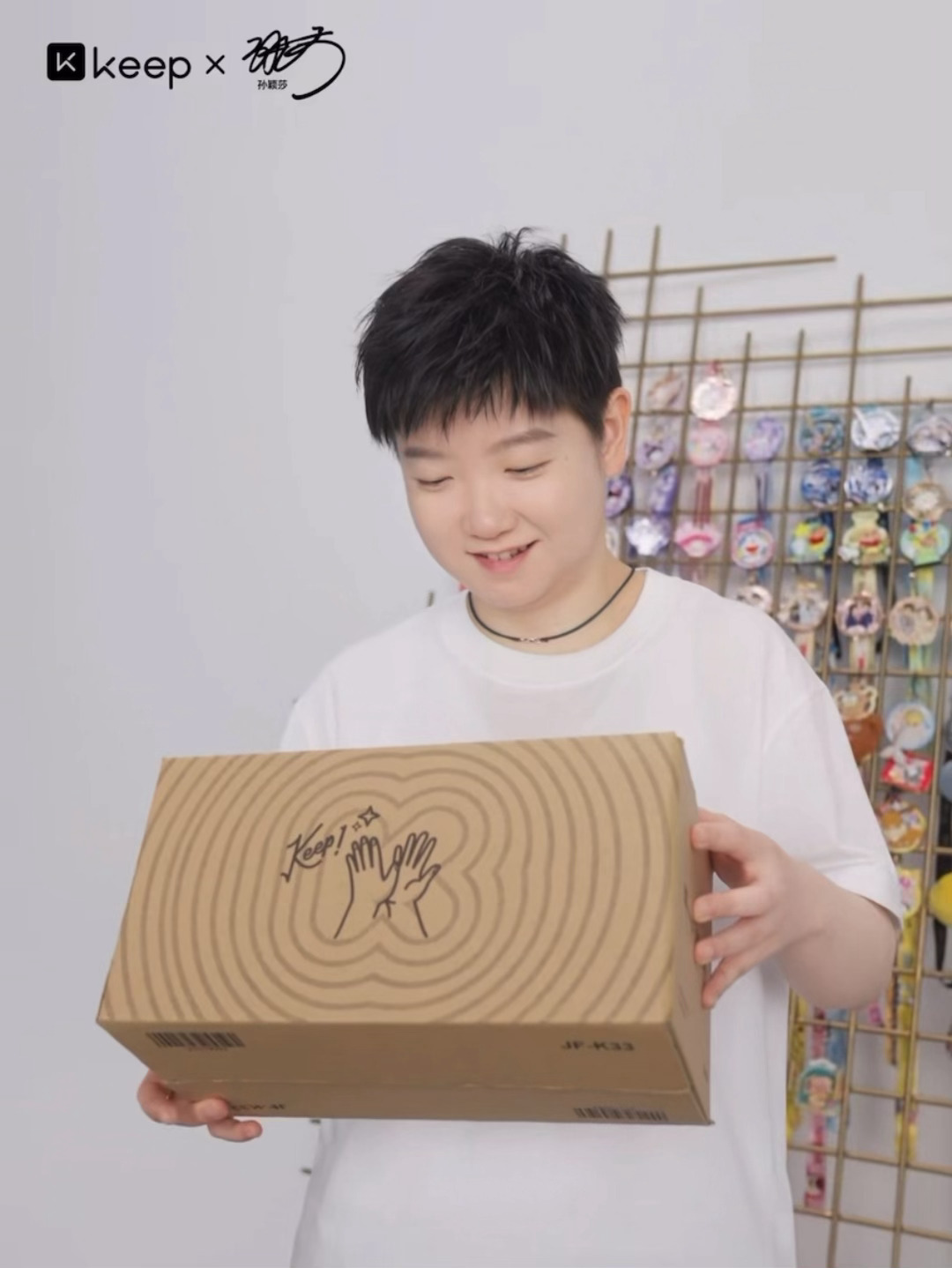 哇哦😼宝宝就这样被自己逗笑 ​​​