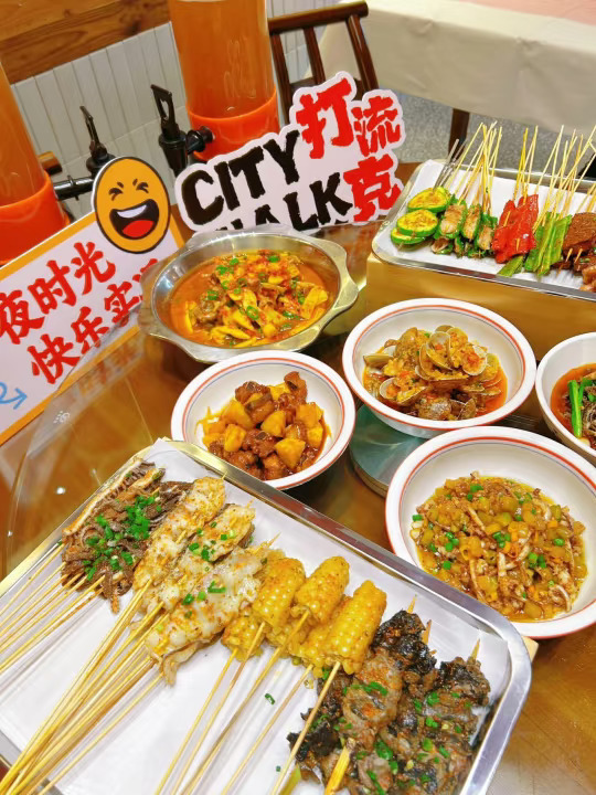 🐳长沙肉食控紧急集合！自由烧烤店杀疯了
