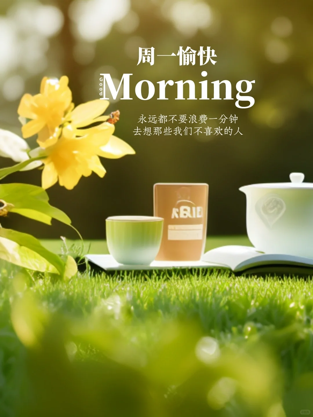 早安正能量｜早安日签｜周一愉快｜早安语录
