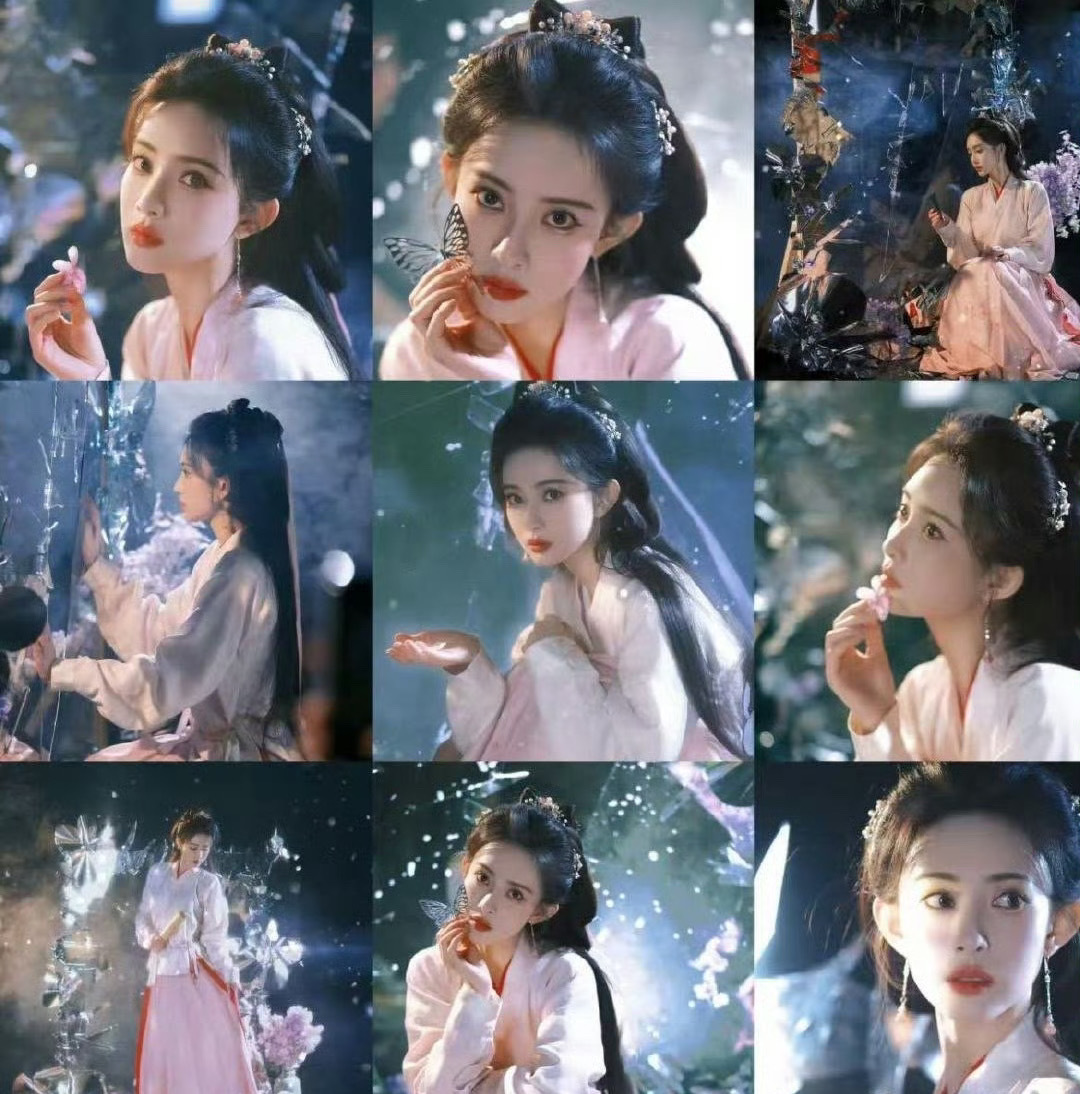 孟子义拍这套神图只花了20分钟 天啊… 好极限的出图速度，咱们孟姐的颜是真的很能