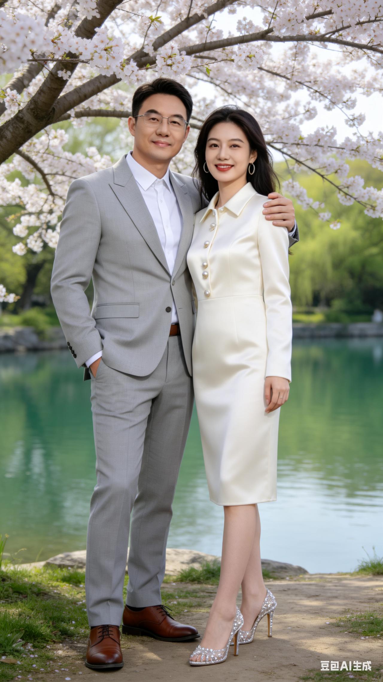 与美女合拍爱音乐爱生活我是农村人