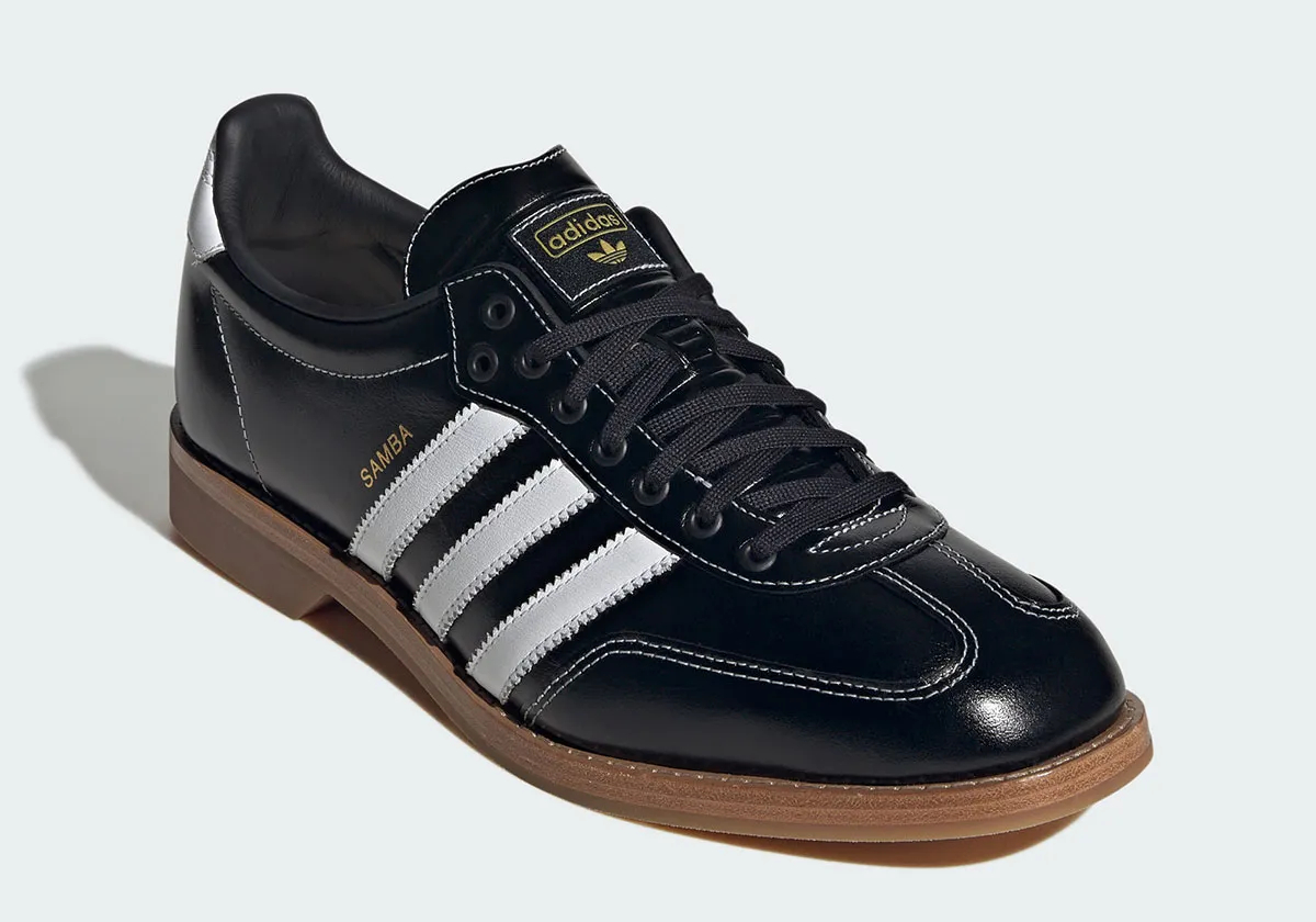 adidas Samba Bowling 经典款式保龄球鞋化设计  4.30发售